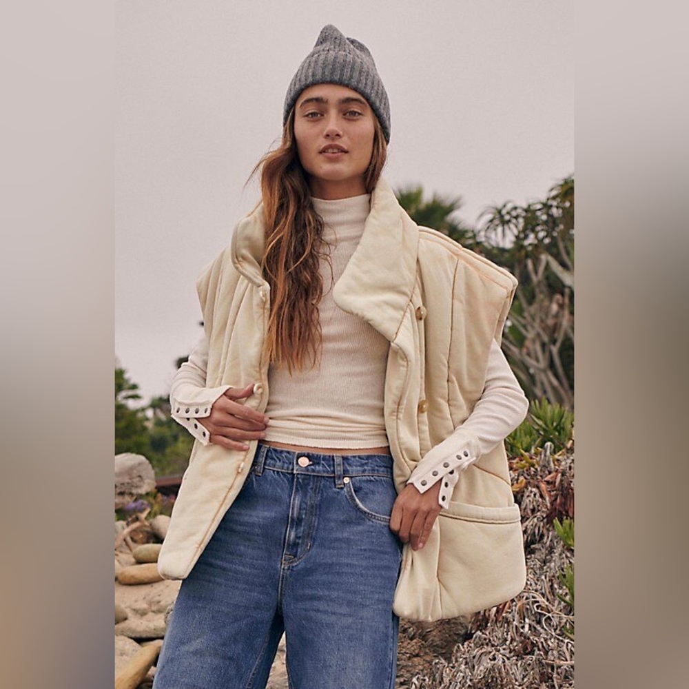FREE PEOPLE Roll With Us Puffer Vest